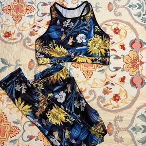 Sports bra and legging set